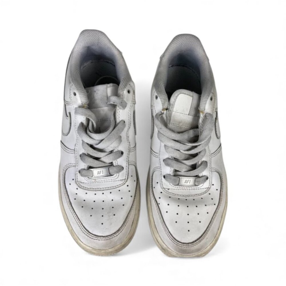 Nike Air Force 1 Low GS White Sneakers Youth 5.5Y DH2920-111
